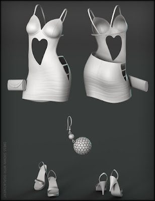 Have a Heart Outfit for Genesis 3 Female(s)