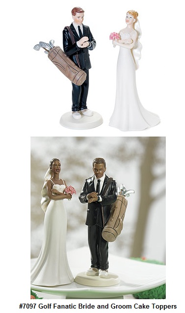 Presently the Bride and Groom Cake Toppers 