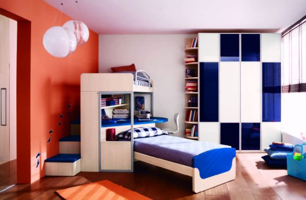 Desain Kamar Tidur Minimalis Warna Biru Penuh Kreasi dan Inspirasi