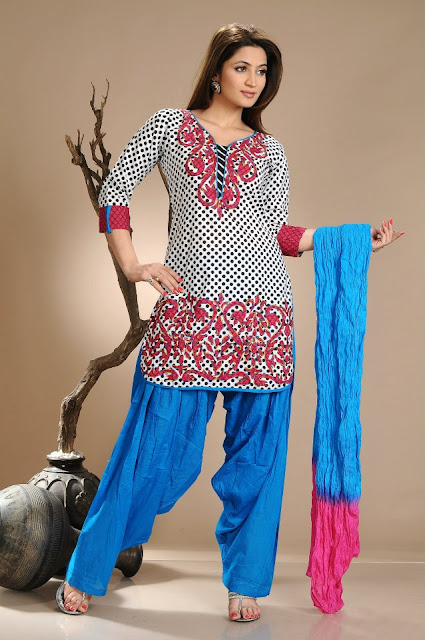 New fashion short shirts with pattiyala shalwar 2016
