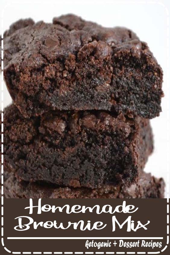 Use some everyday ingredients to make your own Homemade Brownie Mix using this delicious recipe!