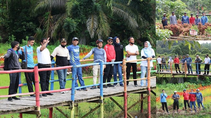 Visit Destinasi ke Jembatan Pelangi Desa Kampung Kandang, ini yang akan dibuat selanjutnya