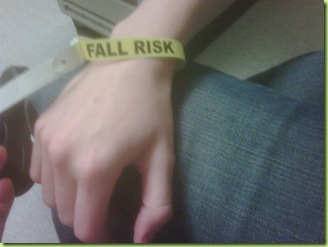 Fall Risk!