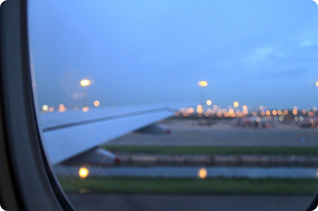 plane window