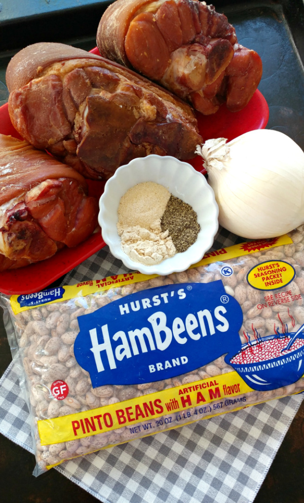 Slow Cooker Ham and Beans - Southern Bite