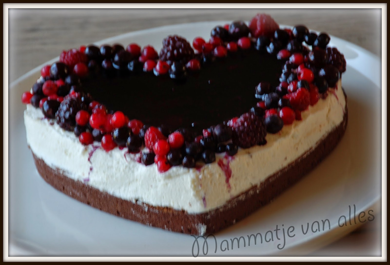 witte chocoladecheesecake