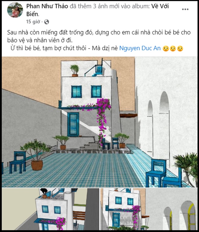 Phan Như Thảo xây chòi cho bảo vệ, nhìn thế nào mà chủ muốn chiếm ở luôn - Ảnh 1.