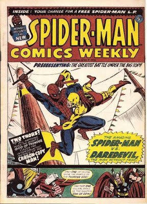 Spider-Man Comics Weekly #8, Daredevil