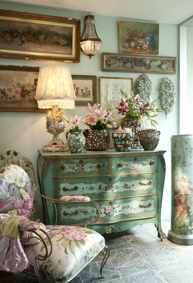 New Home Interior Design: Shabby Chic Decor Ideas