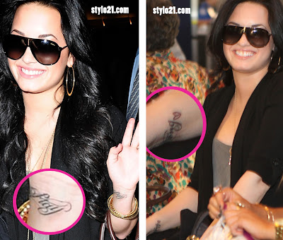 demi lovato tattoo