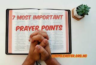 7 Most Important Prayer Points