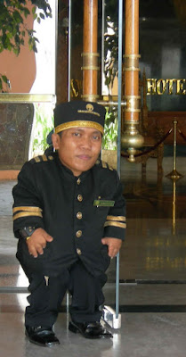 The World's Shortest Doorman