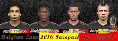 Belgium Euro 2016 Facepack by Chiheb27