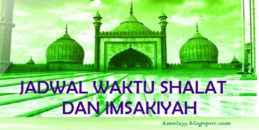 Jadwal Sholat Dan Imsak Solo Hari Ini Februari 2019 