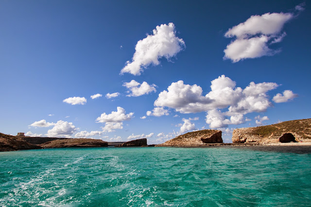 Isola di Comino-Laguna blu