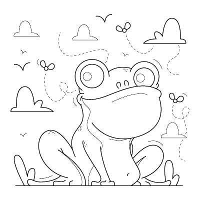free coloring cartoon pages printable