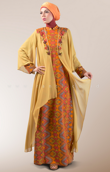 20 Contoh Model  Baju  Muslim Abaya  Terkini dan Terpopuler 