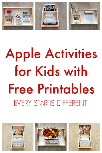 Apple Activities for Kids with Free Printables