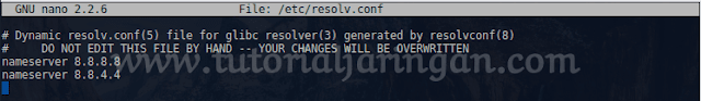 Cara Setting DNS / Name Server Secara Permanen di Ubuntu Server