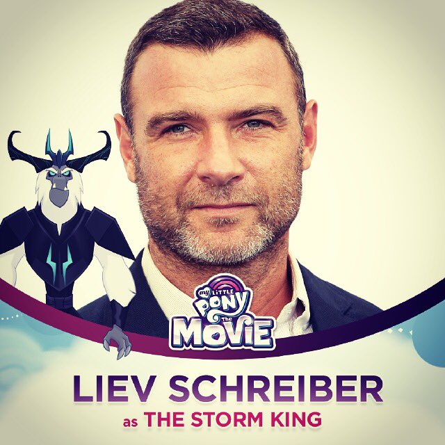 Liev Schreiber as The Storm King My Little pony Movie