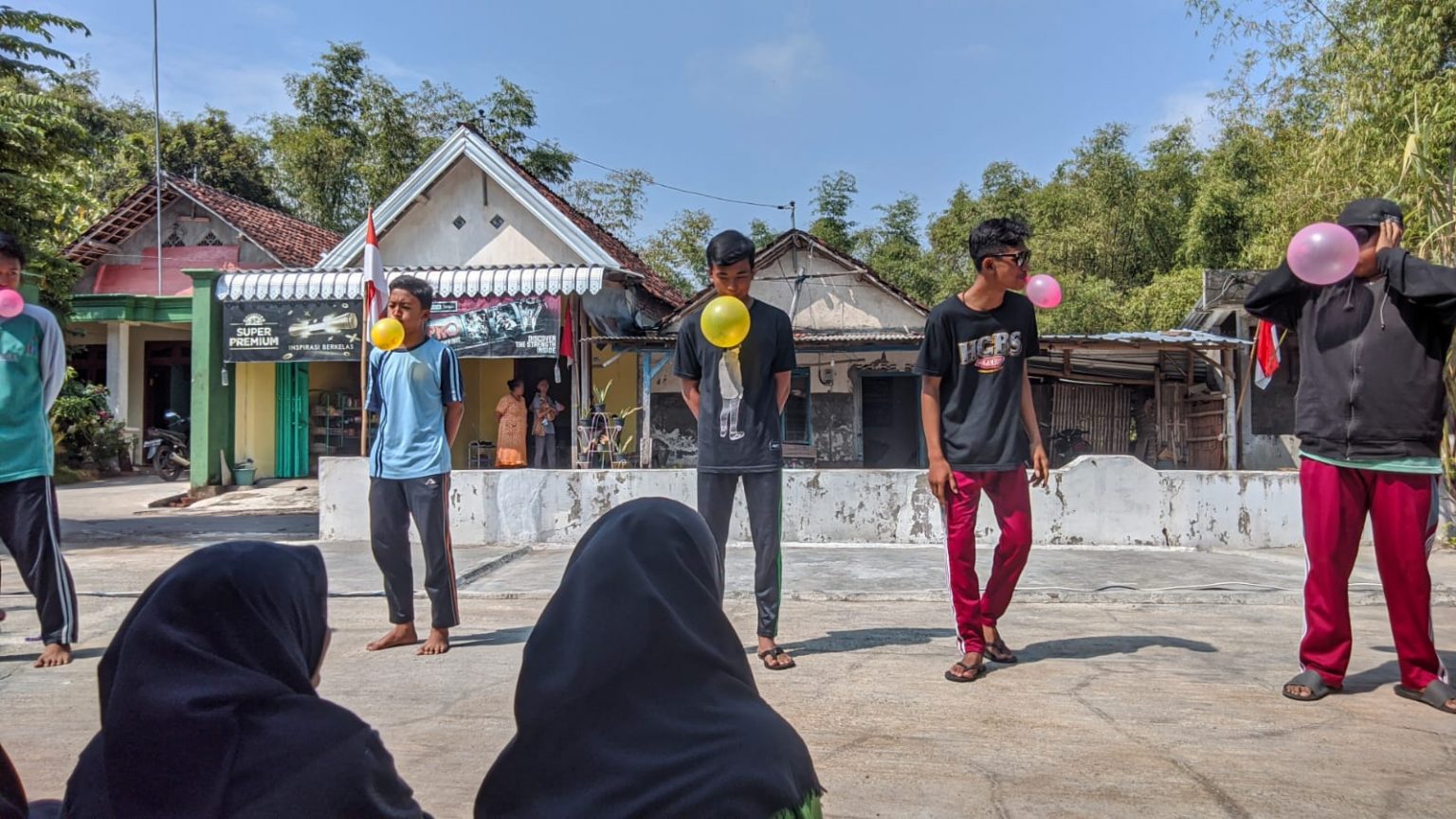 Keseruan Lomba IPNU IPPNU Bagor Nganjuk Rayakan HUT RI