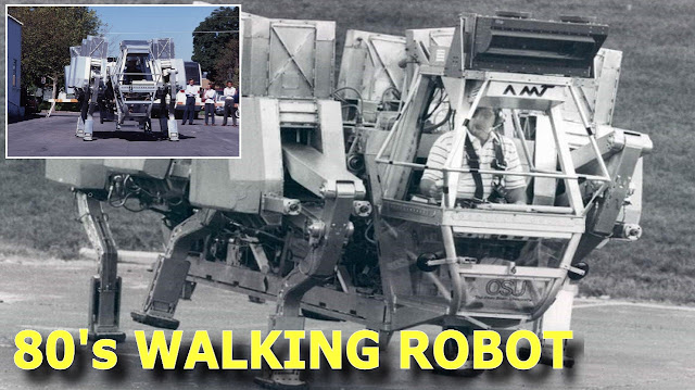 US Army Developed ASV Walking Robots To Navigate Rough Terrain In 1980s