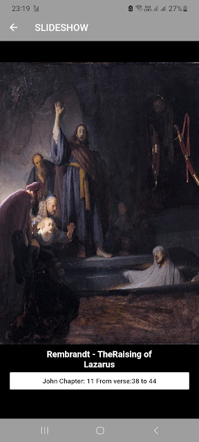 Rembrandt's - "The Raising of Lazarus"