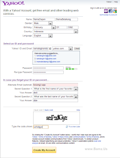 Cara Membuat Email Melalui Yahoo