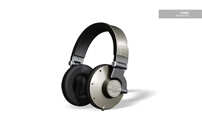 Circumaural Headphones on 917design  Coby Headphones Series