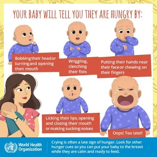 Your Baby will Tell You that They are Hungry by