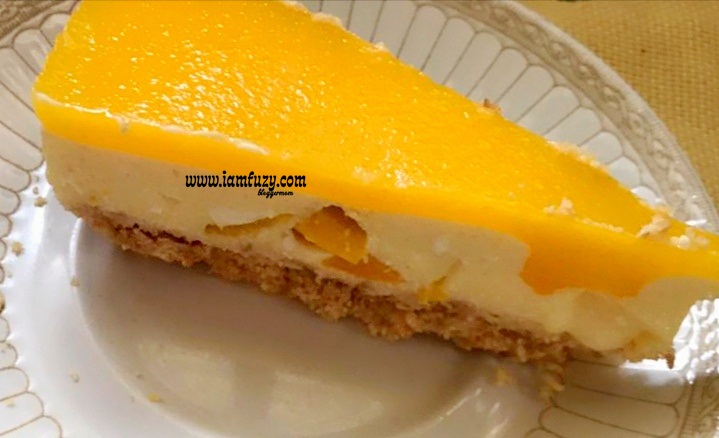 Resepi Mango Cheese Cake Tanpa Bakar Mudah Dan Sedap Ala 