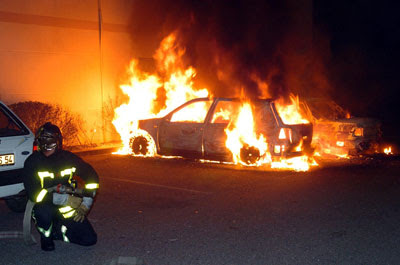 feu de voiture