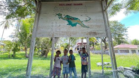 Pendidikan adalah hak semua anak, termasuk anak-anak Pulau Mansinam