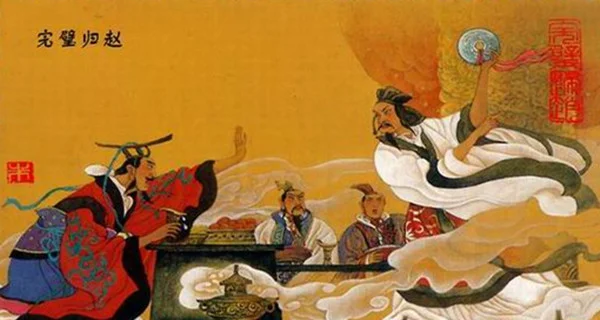 Lin Xiangru with King of Qin