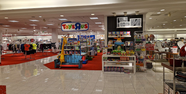 Toys R Us at a Macy's department store in Fort Worth, Texas