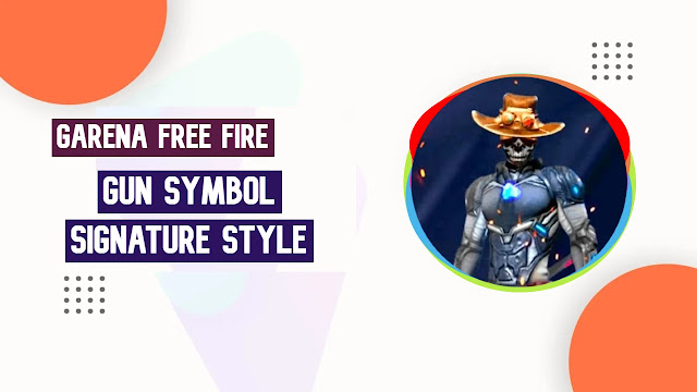 Free Fire Gun Symbol Code Signature Style Copy Paste