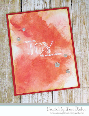 Wishing You Joy card-designed by Lori Tecler/Inking Aloud-stamps from Avery Elle