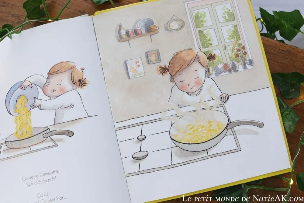 livre pour éveiller les enfants à la cuisine