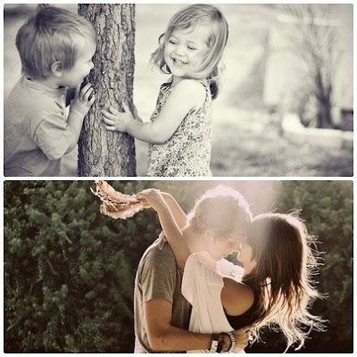 photos amour couple enfance