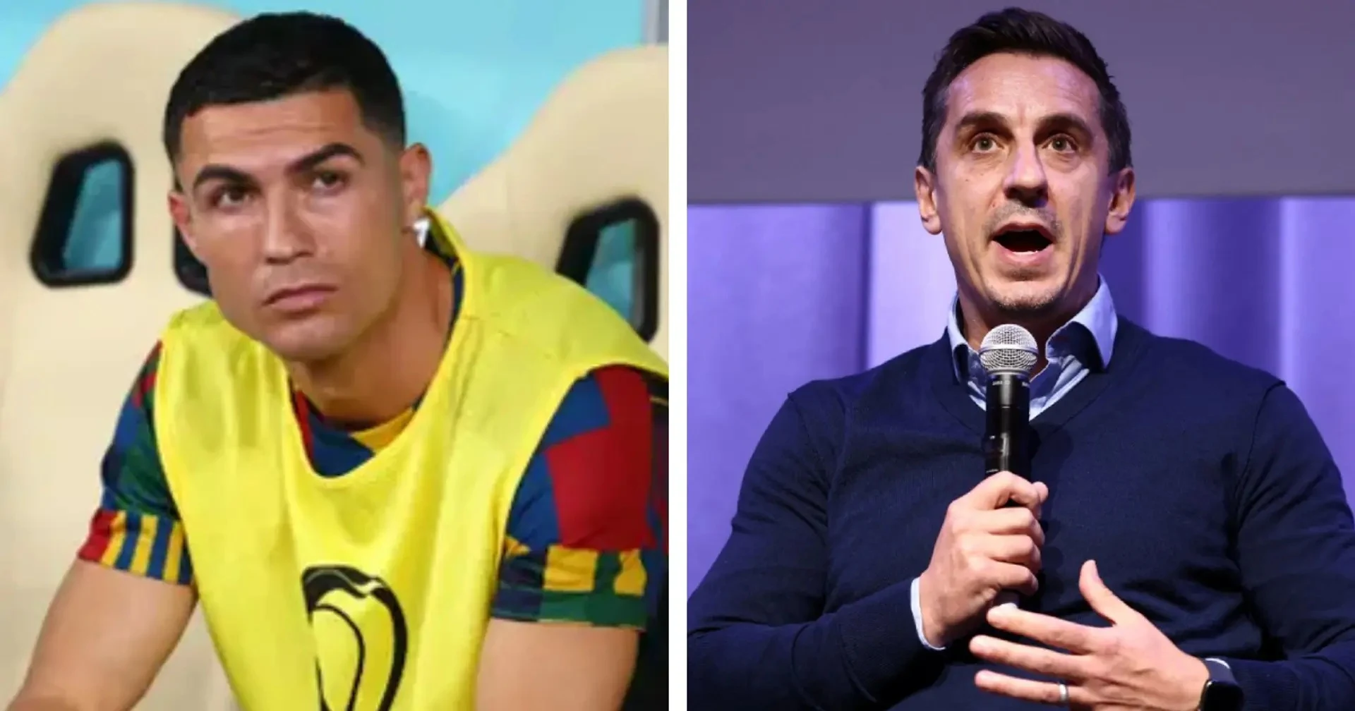 Gary Neville believes Cristiano Ronaldo 'over-achieved' at World Cup
