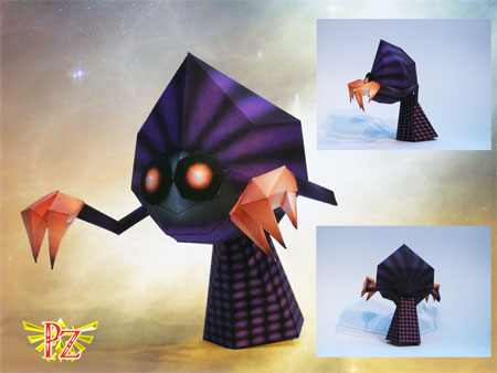 Majora's Mask Them Papercraft