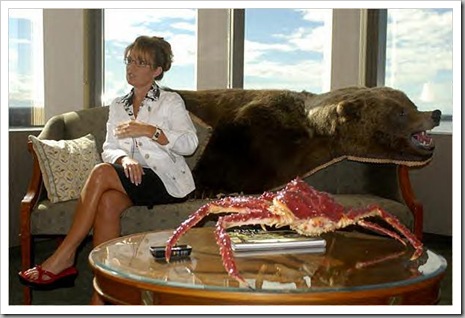 Palin and crab