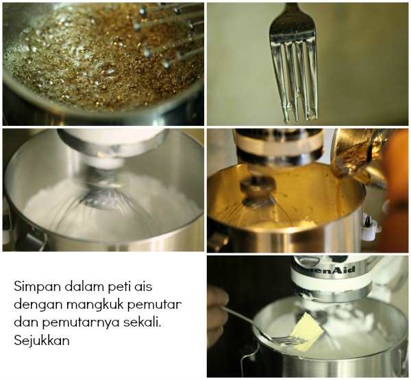  Pandan Gula Melaka Cup Cake dengan Italian Frosting yang 