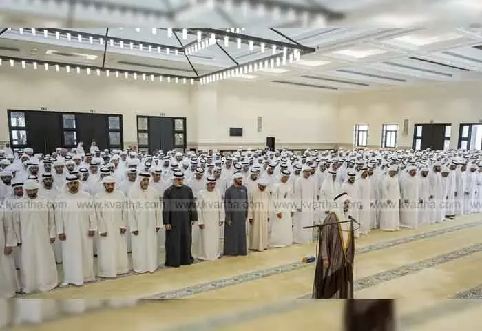 News, Malayalam-News, World, Gulf, Sheikh Hazza Bin Sultan laid to rest at Al Bateen cemetery in Abu Dhabi.