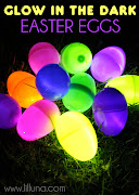 20 Cute Easter Ideas (glow in the dark easter eggs the kids loved this lilluna)