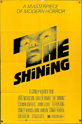 The Shining film poster by Saul Bass