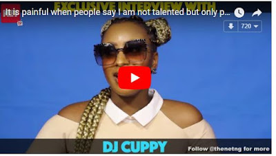 "I do not think I'm ready to make a song by myself" - DJ Cuppy | Watch
