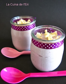 Mousse de violetes