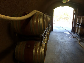 Wine cave at Holman Ranch