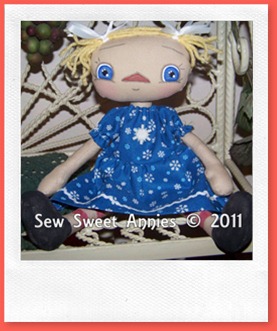 MY RAGGEDY DOLLS snowflake annie 12-2011